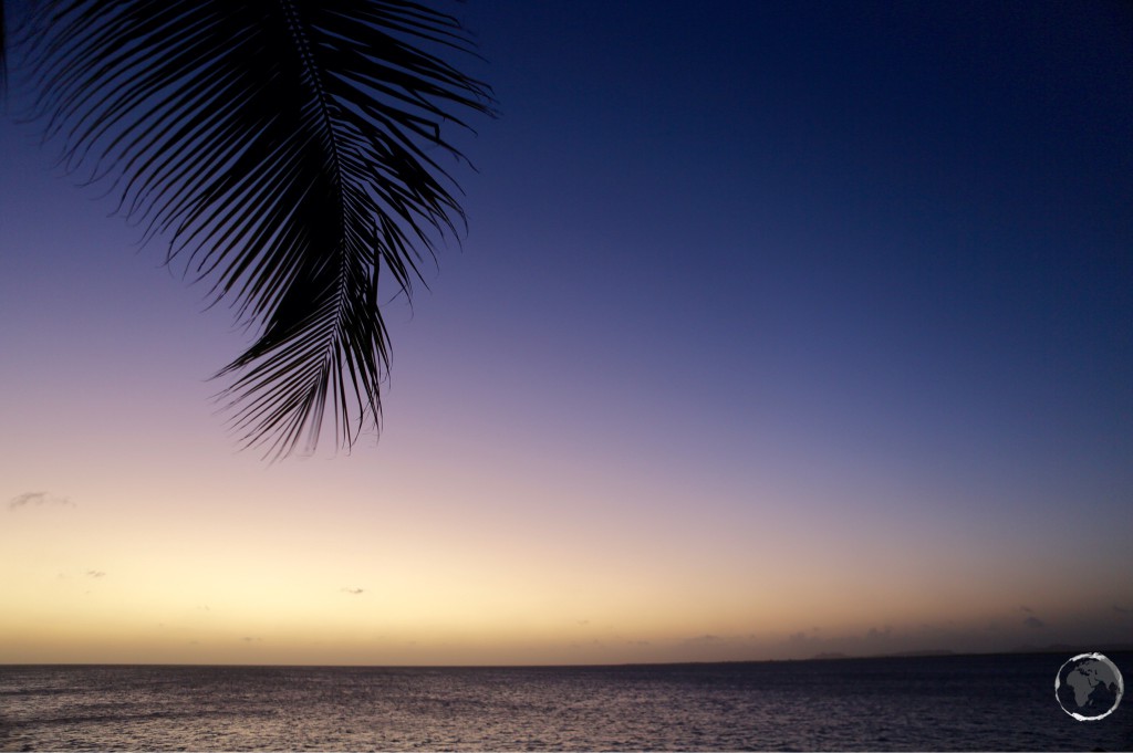Dusk on Bonaire.