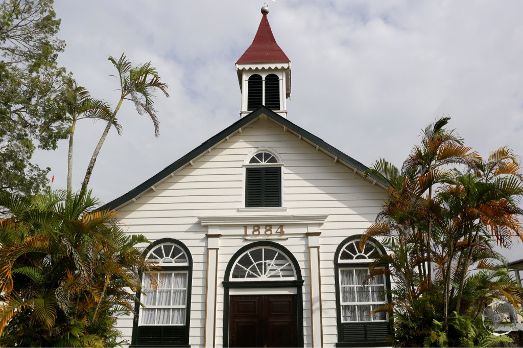 Historic Dutch church in Paramaribo.