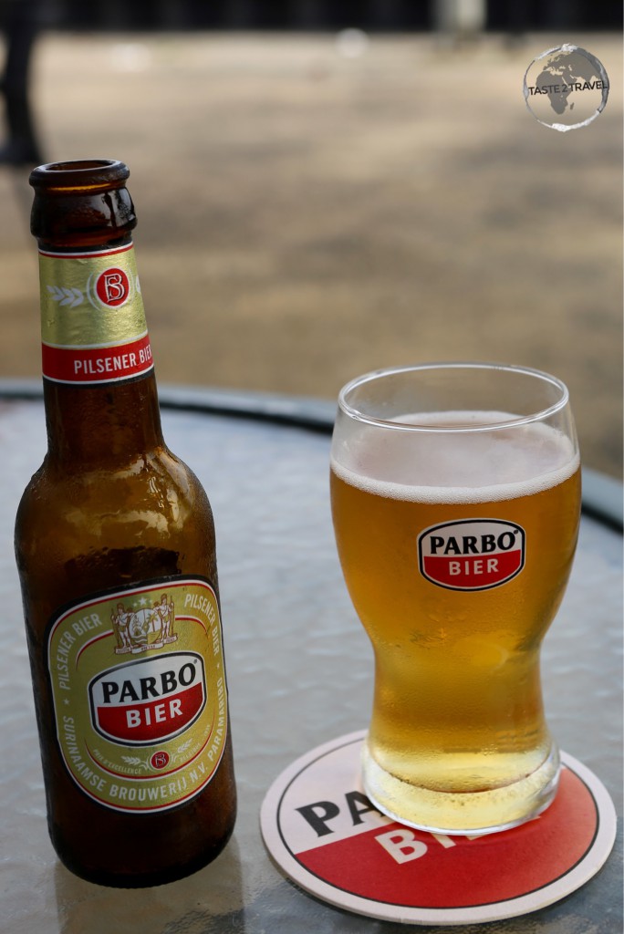 Brewed by Heineken, the very quaffable Parbo beer.