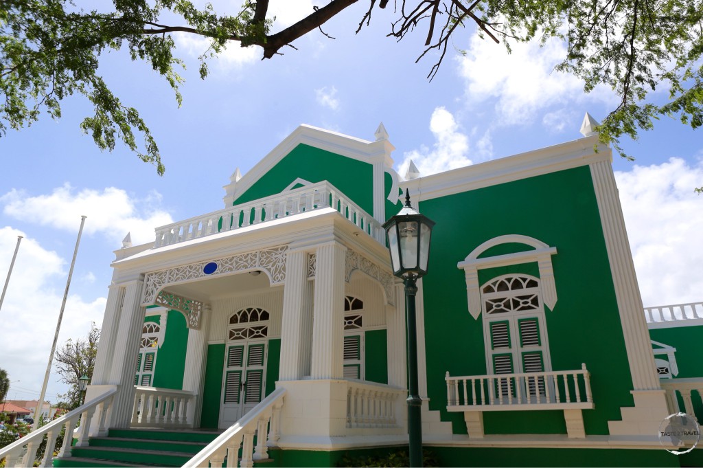 Oranjestad town hall.