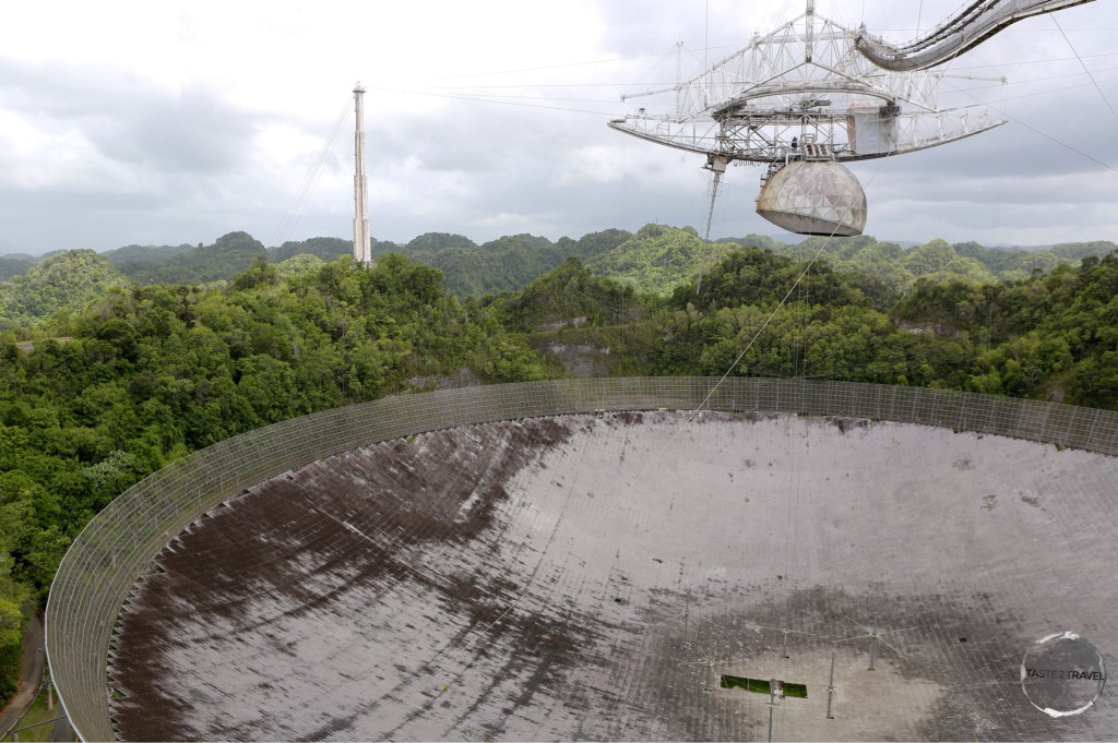Arecibo observatory.