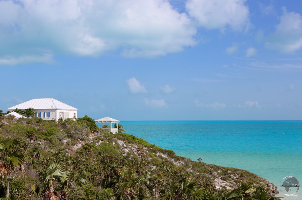 Provo island is full of deluxe ocean front properties which have been developed by wealthy Americans.