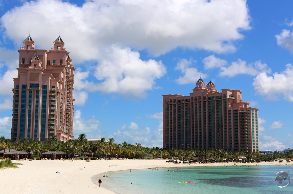 The mega-sized Atlantis Resort, Paradise Island.