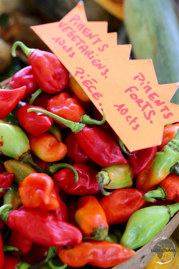 Market produce.