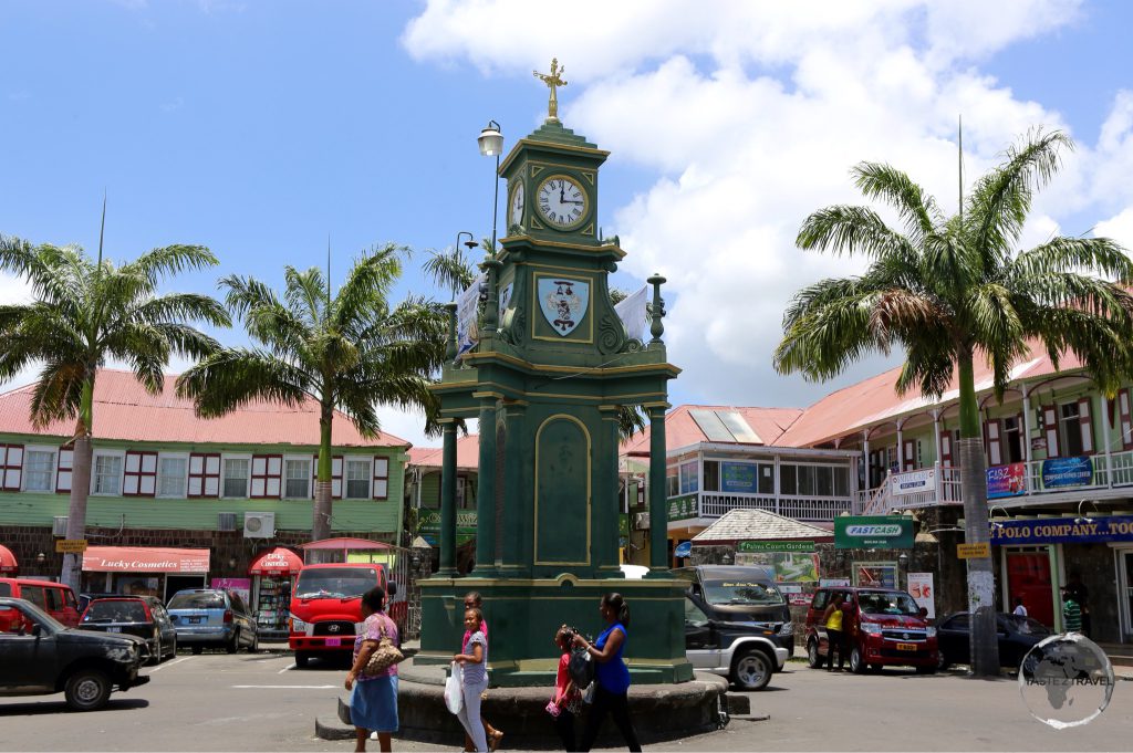 Named after Piccadilly circus, the ‘circus’ is the centre of Basseterre.