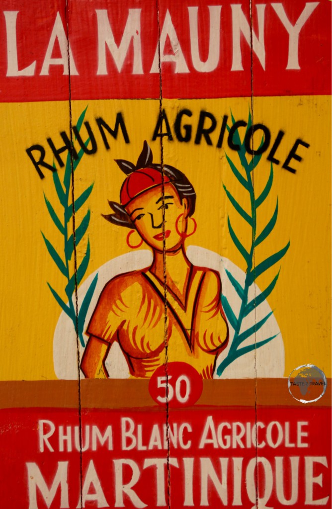 Another locally produced rum - La Mauny.