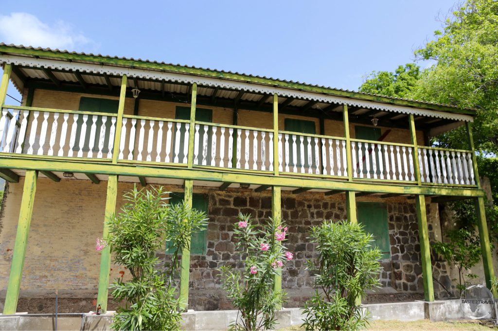 Colonial-era building on Sint Eustatius.