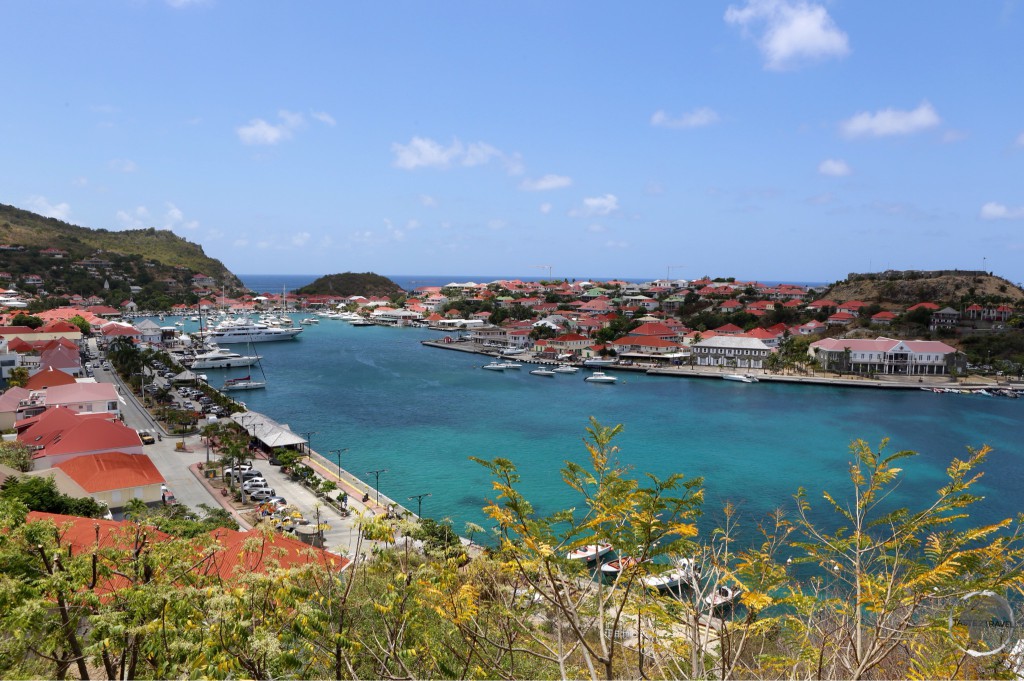 View of Gustavia.