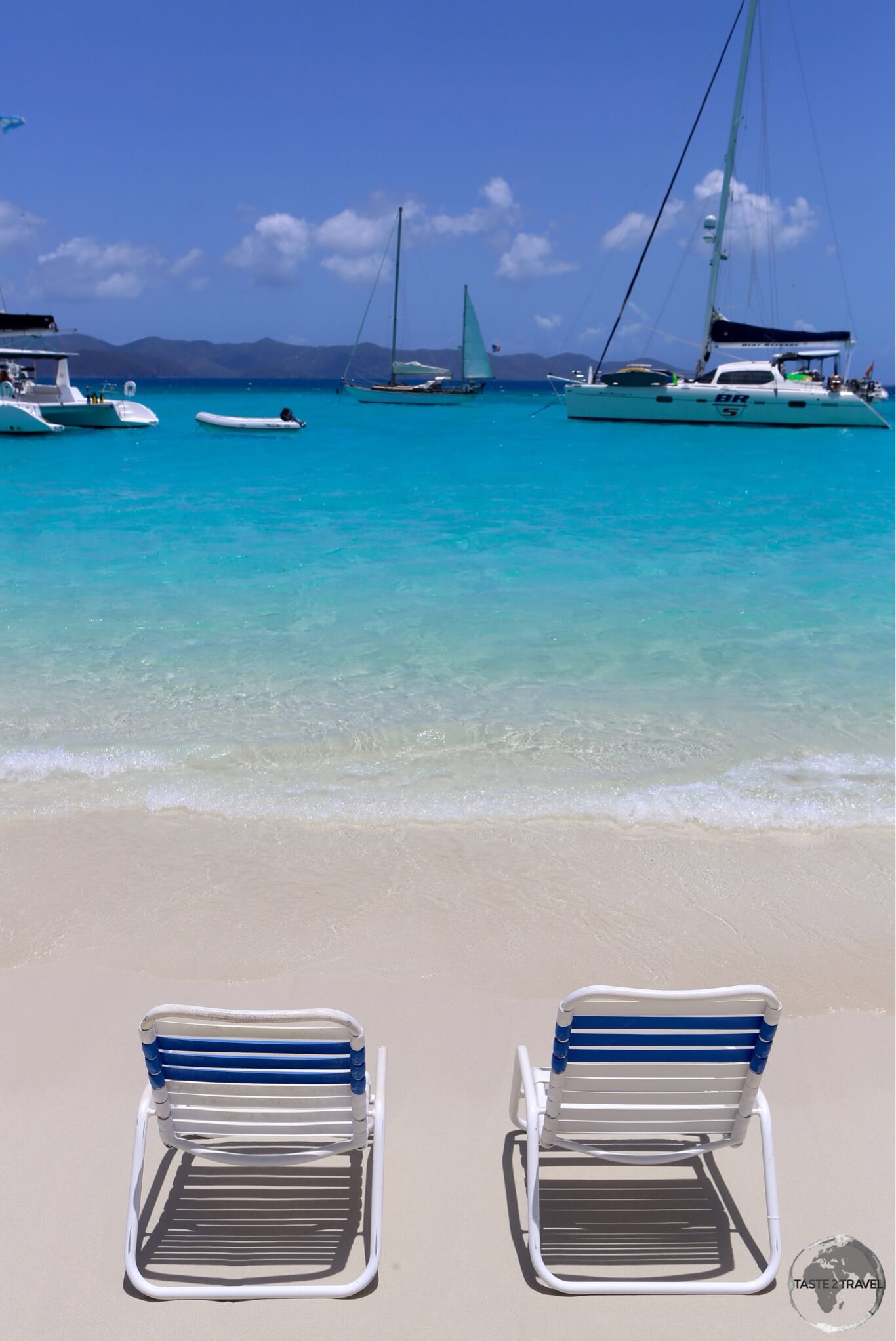 A slice of heaven - White Bay Beach on Jost Van Dyke island, BVI.