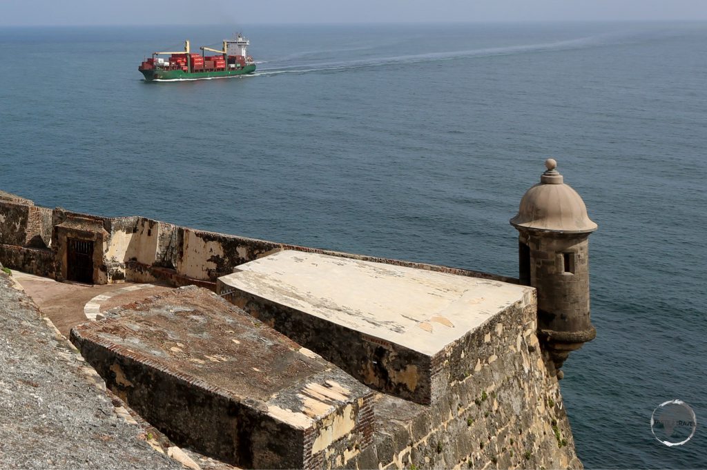‘Castillo San Felipe del Morro’ guards the entrance to San Juan harbour.