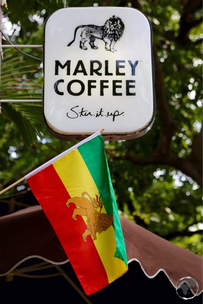 Marley Coffee shop in Kingston.