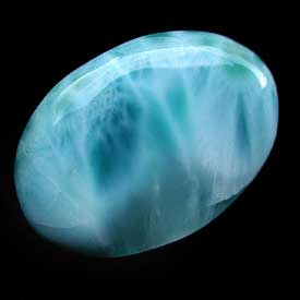 Larimar is only found in the Dominican Republic.