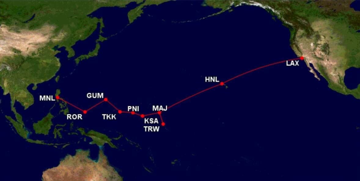 United Island Hopper Map Central Pacific Island Hopping - Taste2Travel - United Airlines' Island  Hopper