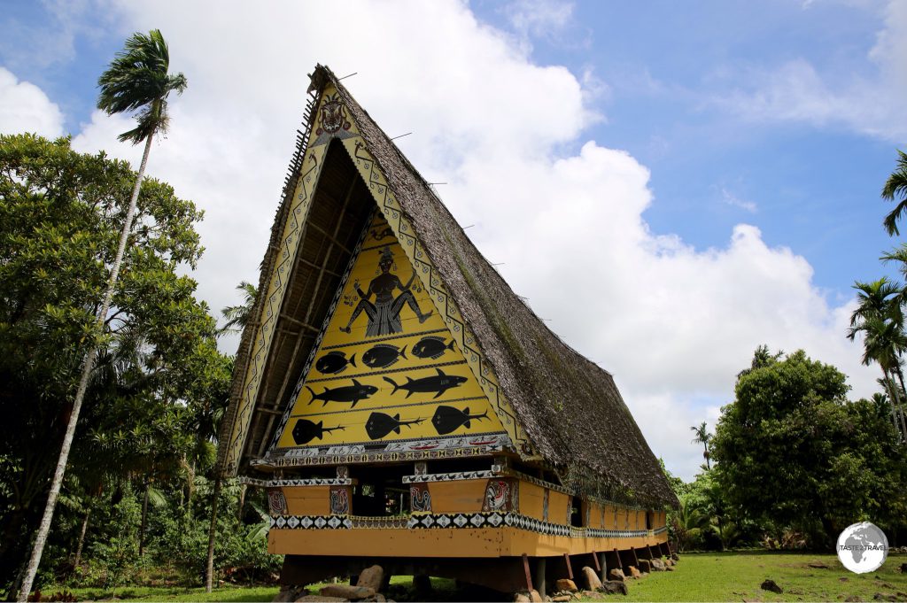 Traditional Bai at Aimeliik.