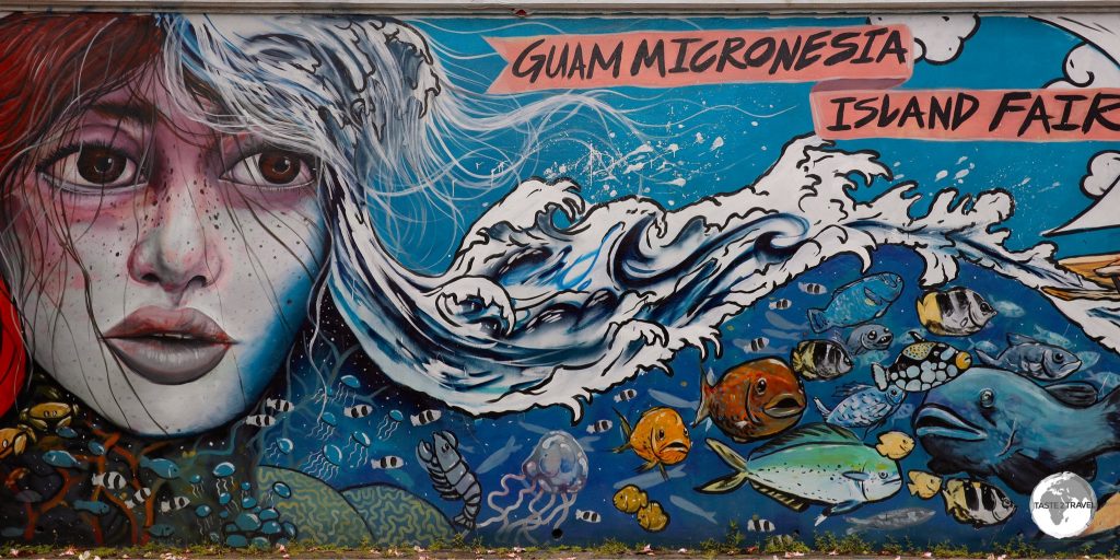 Street art on Guam.