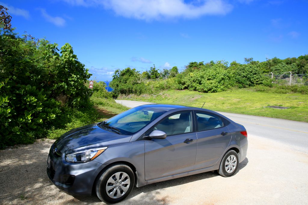 The best way to explore Guam is with a hire car.