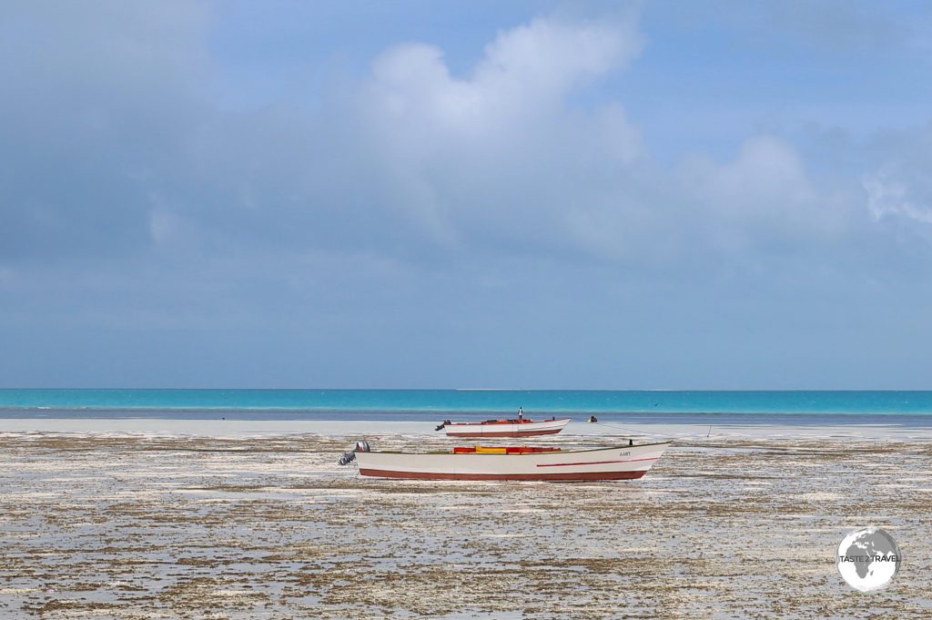 Low tide on South Tarawa.