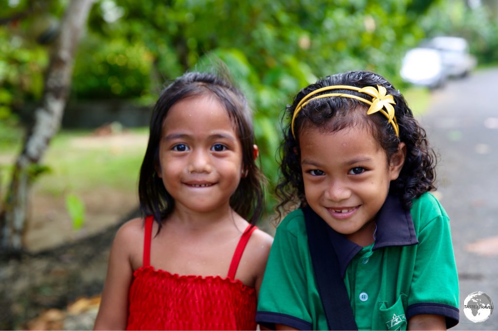 No shortage of smiles on Pohnpei.