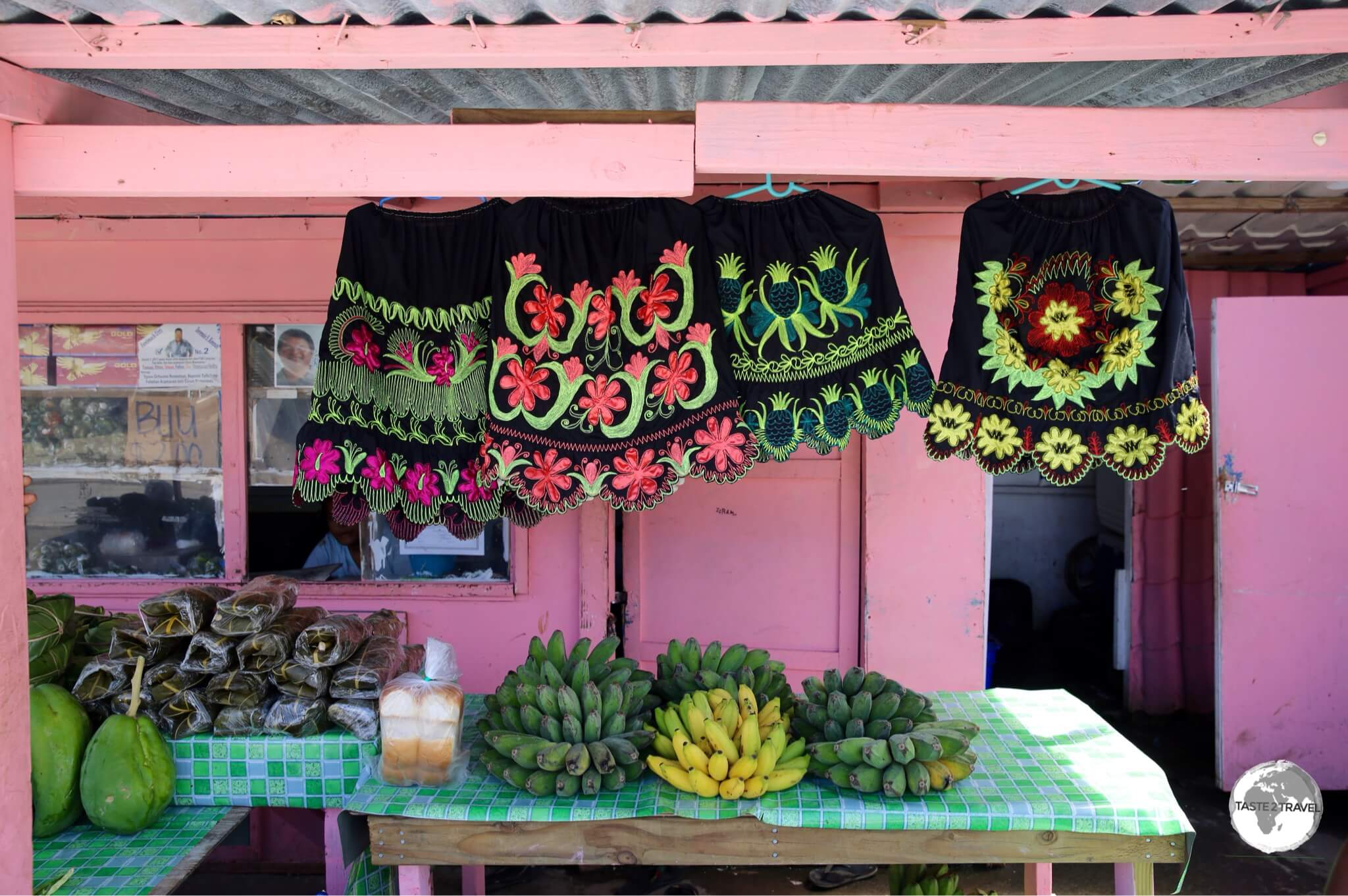 Chuuk Travel Guide: A shop in downtown Weno, the capital of Chuuk.