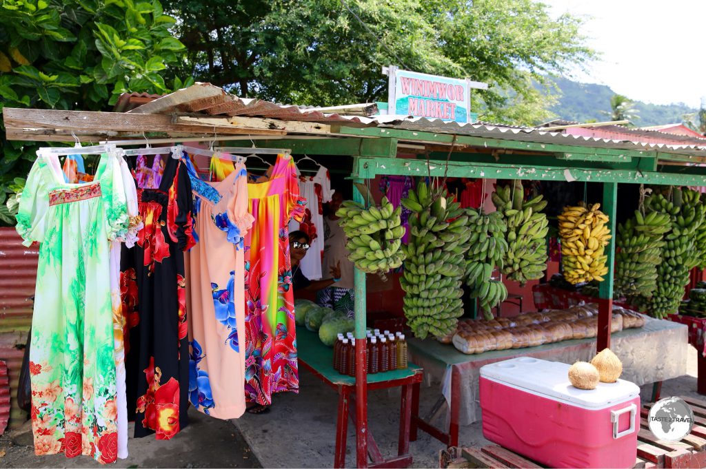 A shop in Weno, the capital of Chuuk.