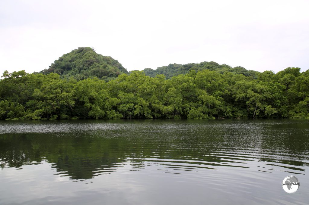 The tranquil view from the deck of Bully’s.