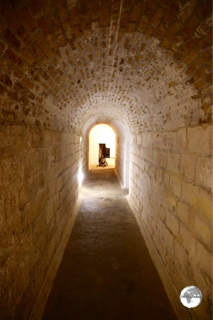 Tunnel in Fort St. Catherine – St. Georges Parish