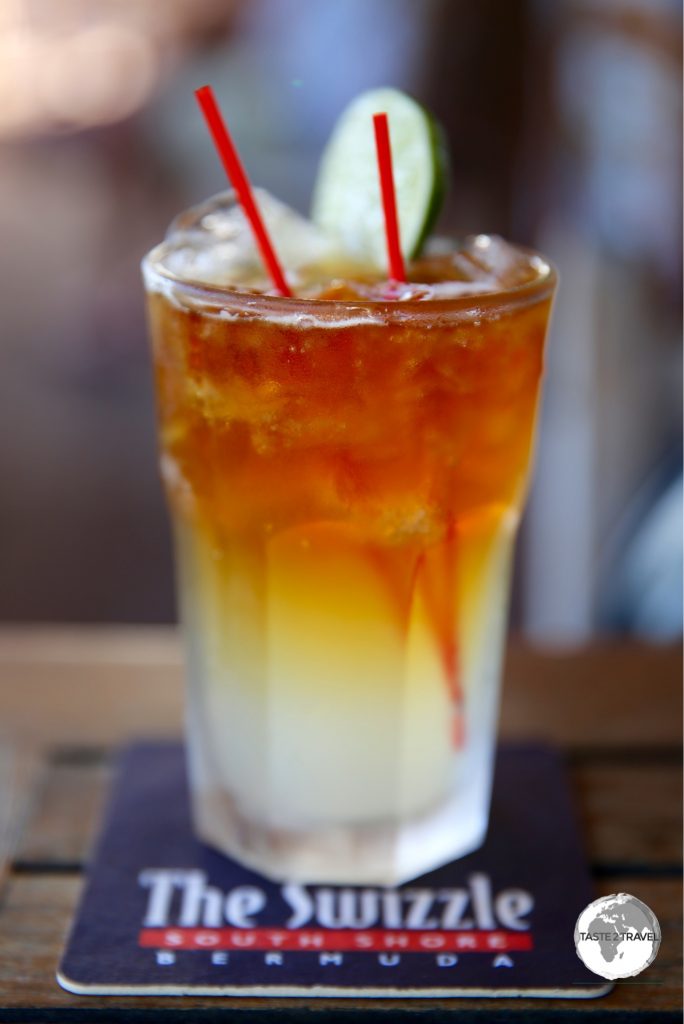 An island staple – the Dark ‘n’ Stormy cocktail.