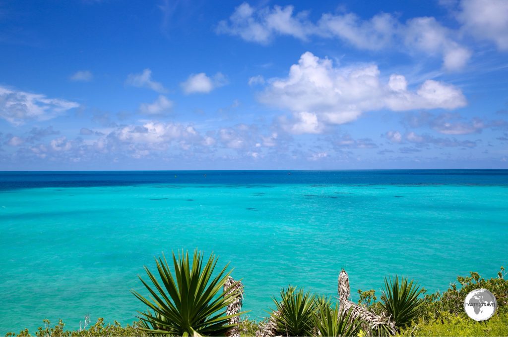 Bermuda is surrounded by a treacherous fringing reef which has claimed many ships in the past.