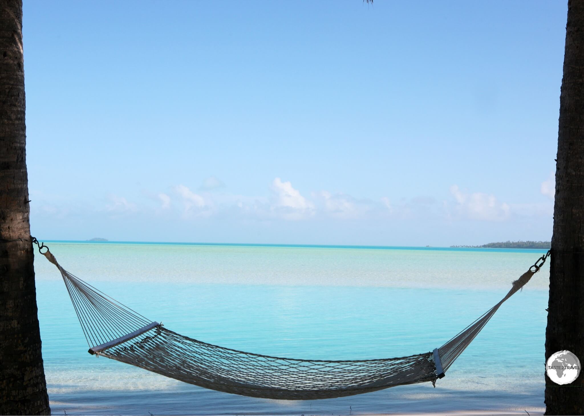 Hammock on Aitutaki.