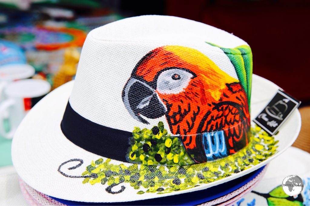 A decorative Panama Hat for sale in Panama City.