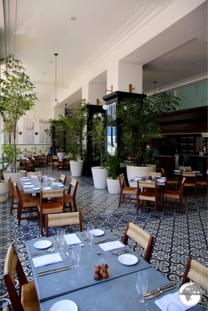 Restaurant at the American Trade Hotel, Casco Antiguo – Panama City