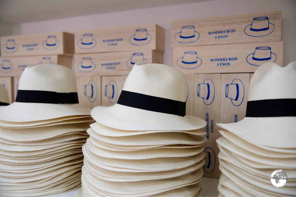 Panama Hat shop in Panama City,