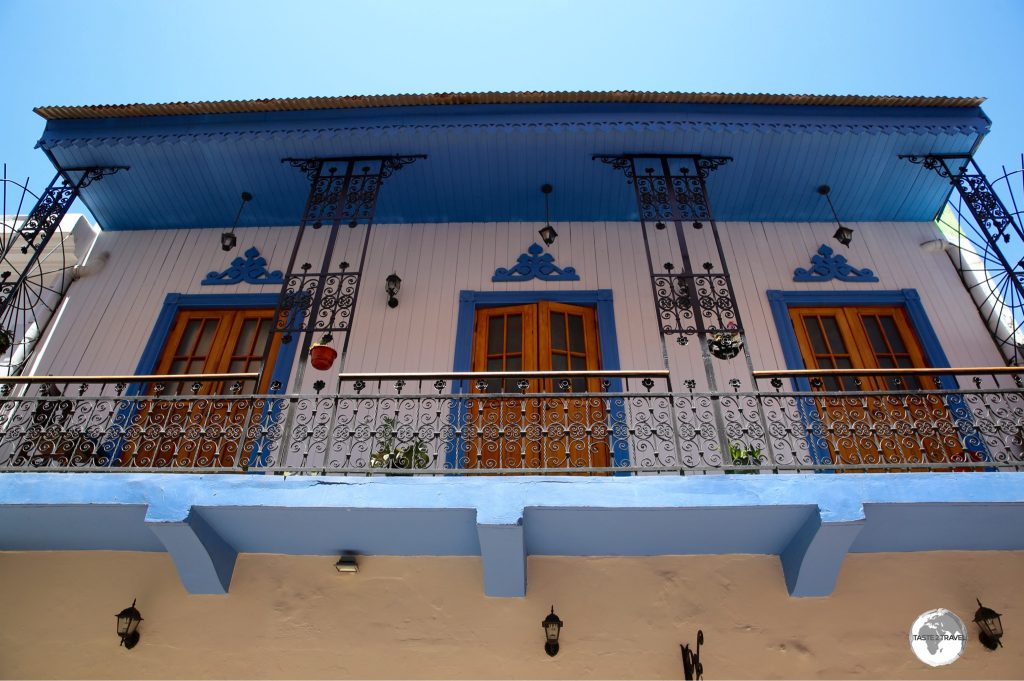 Spanish-style architecture in the Casco Antiguo, Panama City.