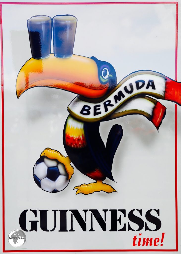 A Guinness advertisement in Hamilton.