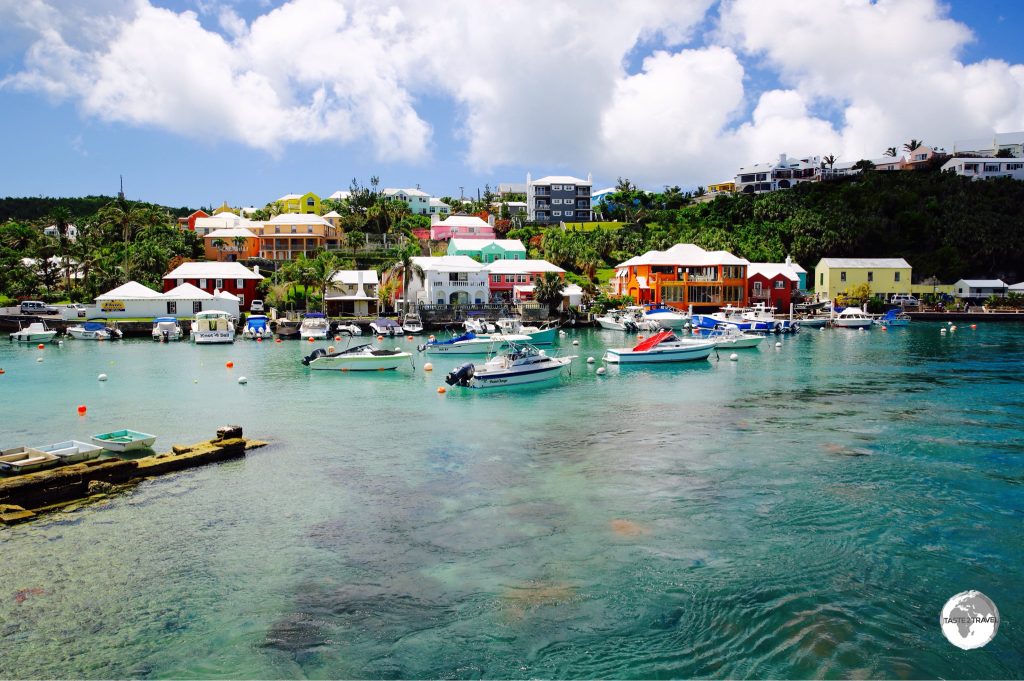 The picturesque Flatts Village.