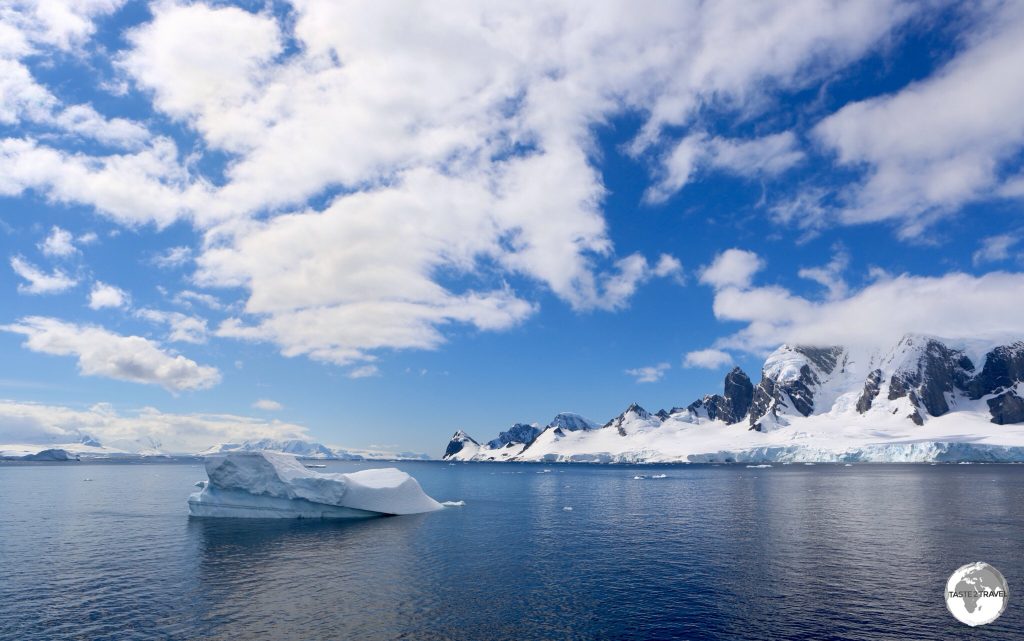 A view of the Errera channel from the 'Ocean Diamond'.