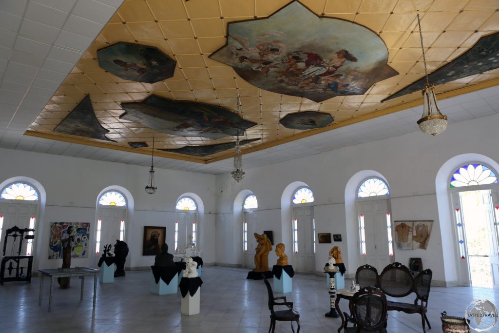 Interior of the Museo Provincial in Cienfuegos.