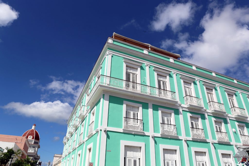 The charming 4-star La Union Hotel, located in the heart of Cienfuegos.