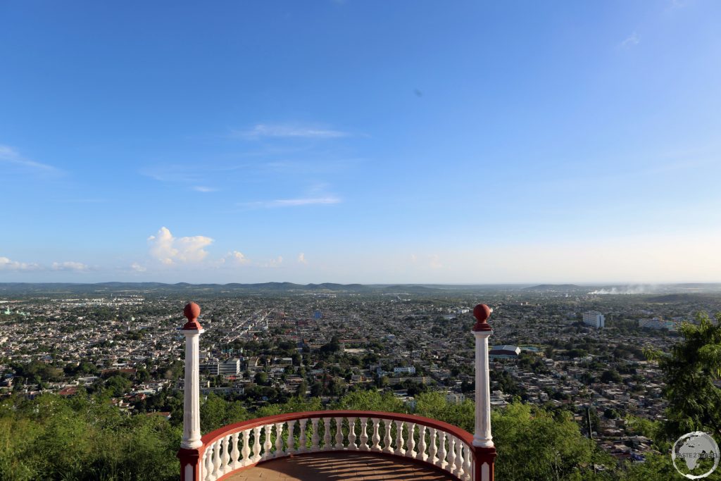 Panoramic view of Holguin from Loma de la Cruz (Hill of the Cross).
