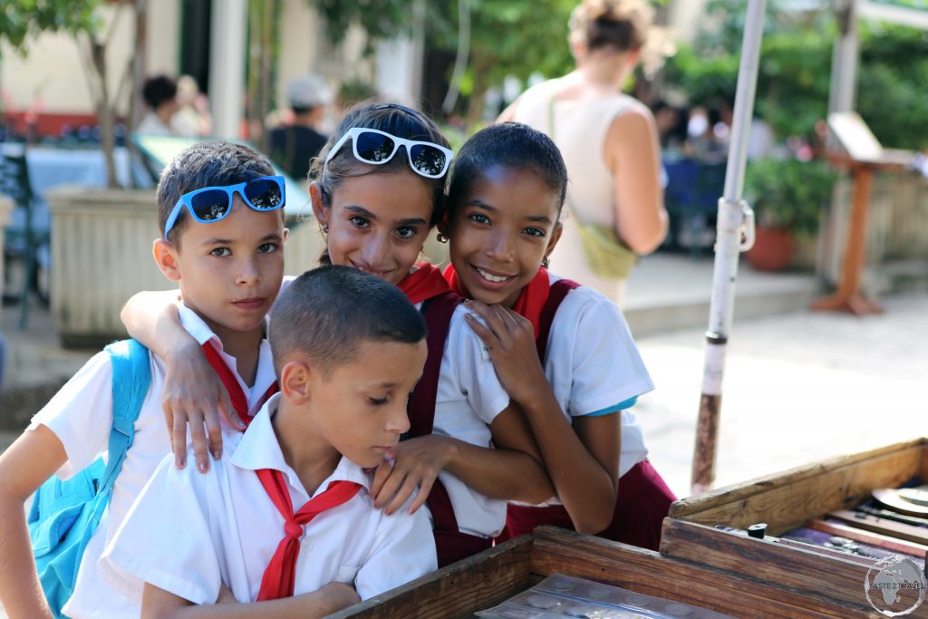 School children in Havana.