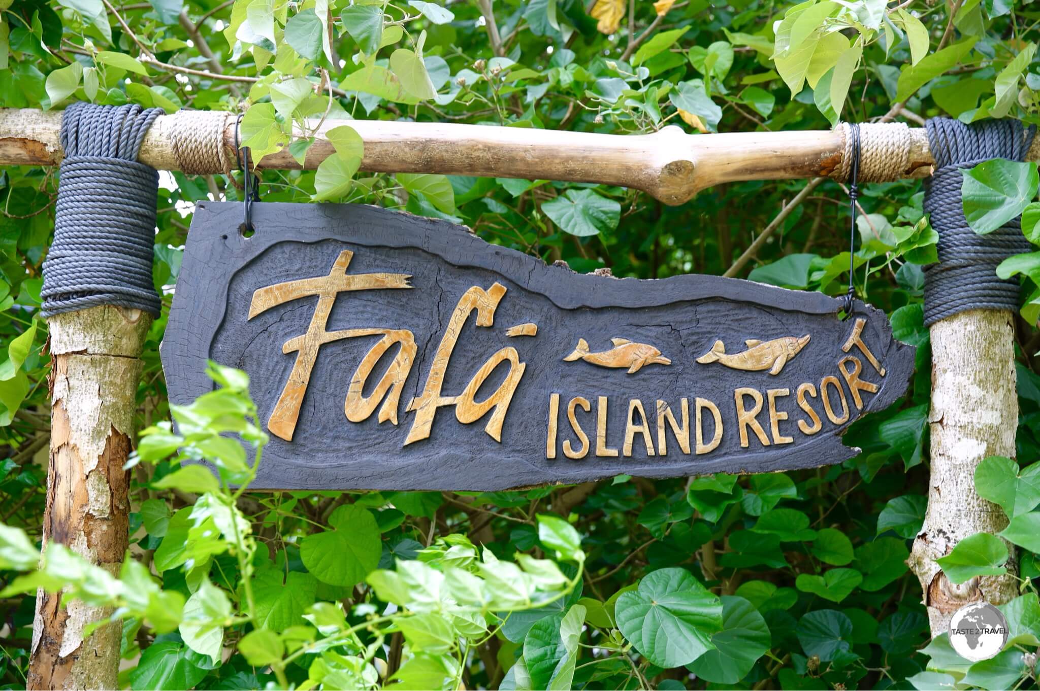 A true tropical paradise - Fafa Island Resort.