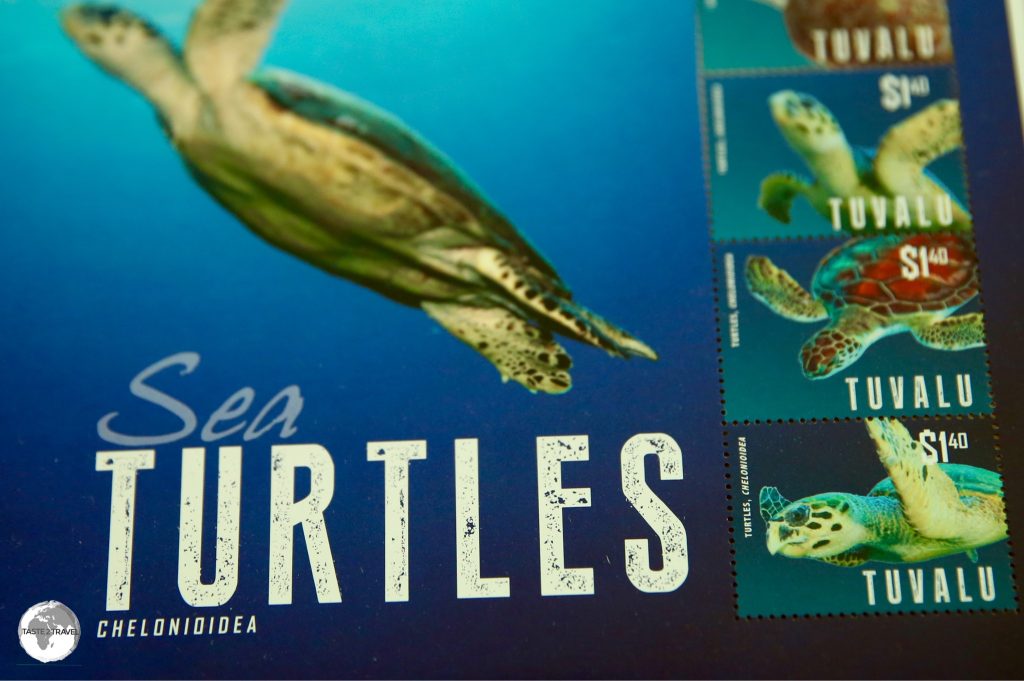 Stamps from remote Tuvalu are collected by Philatelists all over the world.