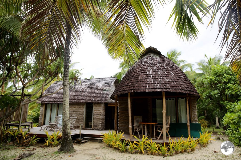 The 'Fales' at Fafa Island resort are set in secluded locations around the island, maximising privacy for their guests.