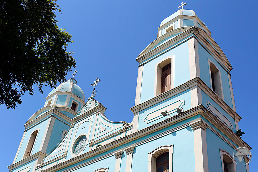 The historic Catedral Metropolitana de Santarém dominates the main square of Santarém.