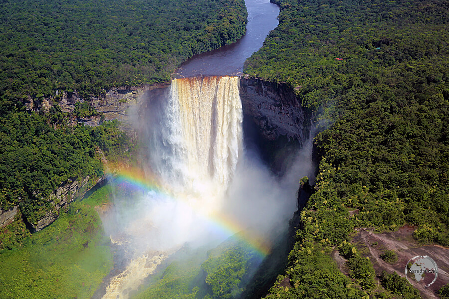 Kaieteur Falls, one of the most awe-inspiring sights on planet Earth.