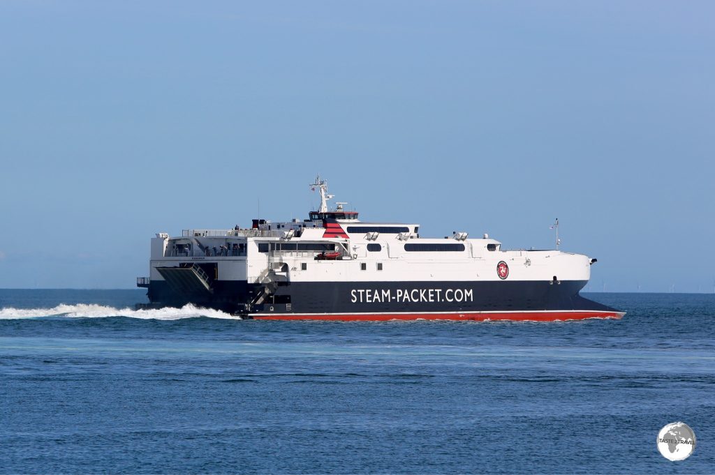 The Isle of Man Steam Packet Company Ferries connect the island to ports in the UK and Ireland.