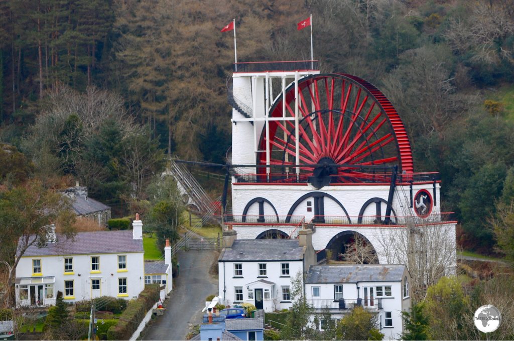 The Laxey wheel is the largest working waterwheel in the world.