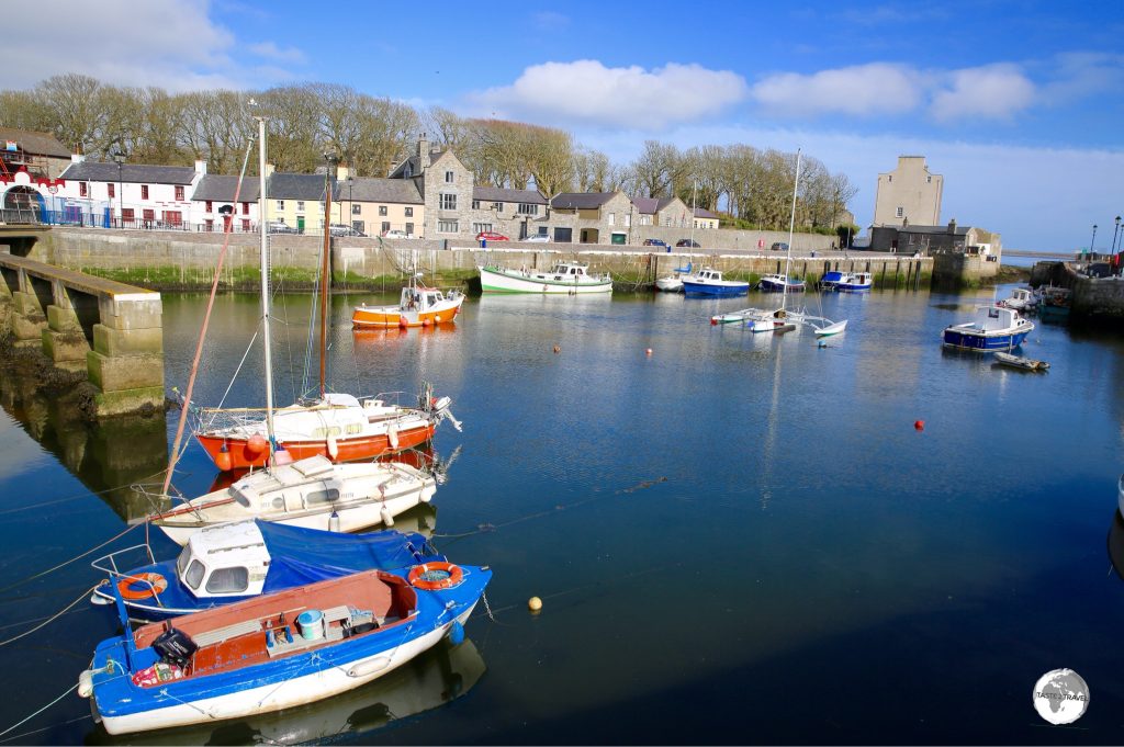 The picturesque port in Castletown.