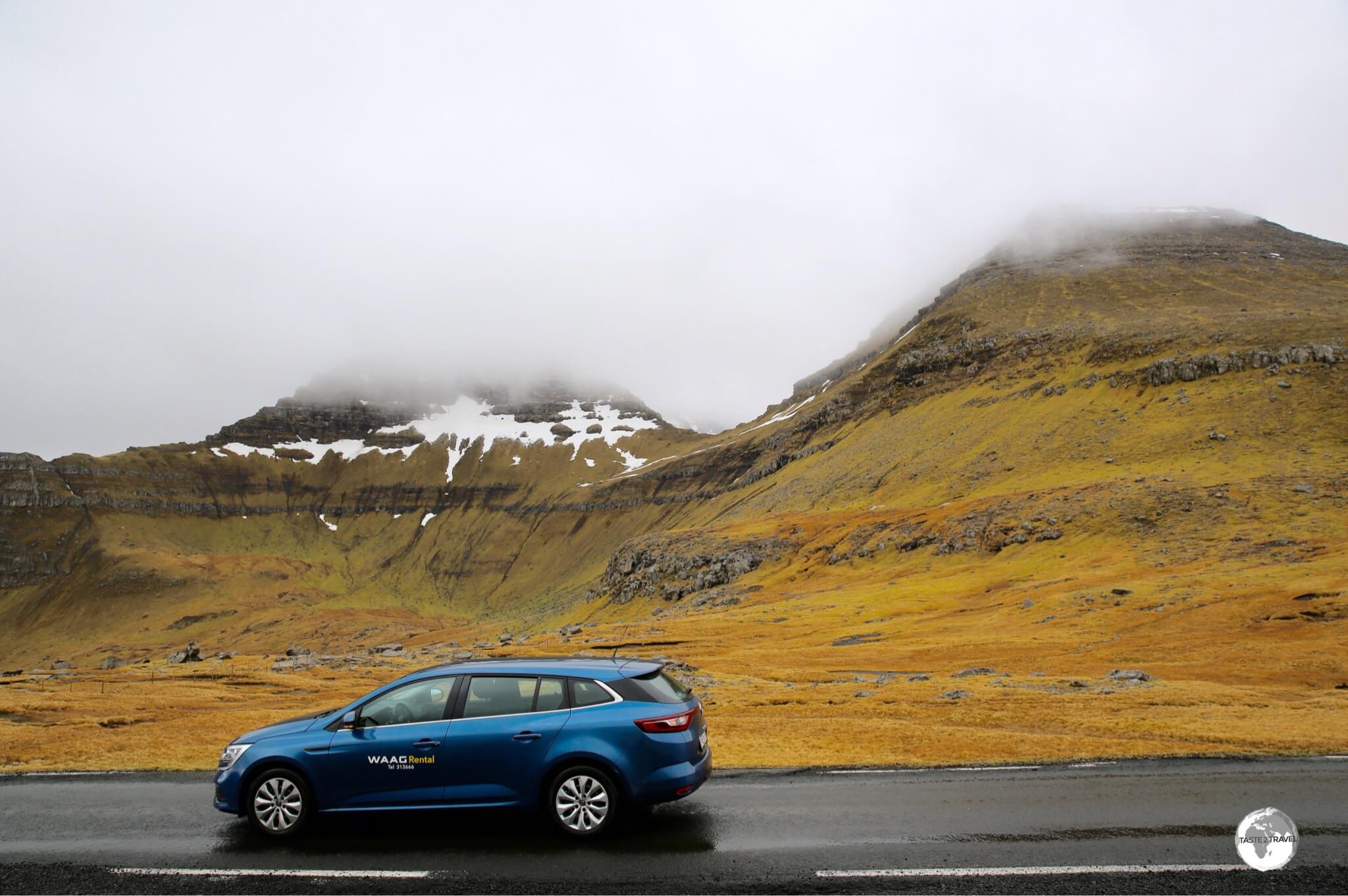 On the Buttercup route between Eiði and Funningur on Eysturoy Island.