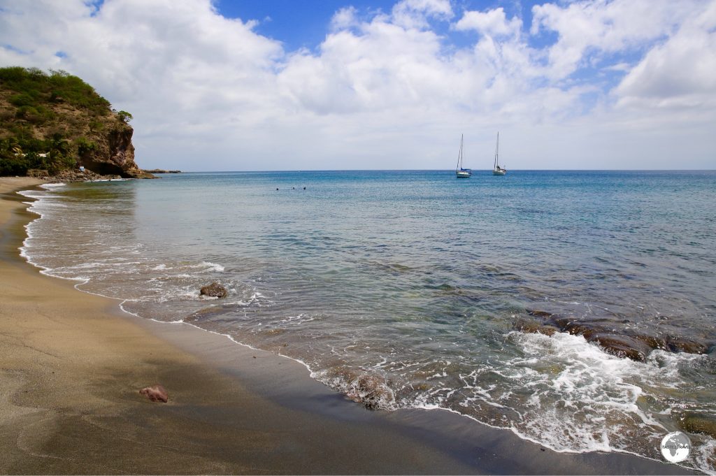 Little Bay offers ideal swimming on a beautiful black-sand beach and great sunset views.